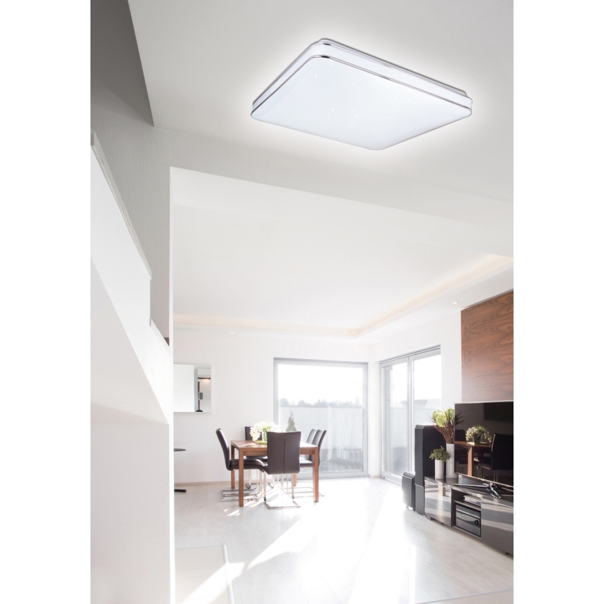 Globo - LED Dimmelhető mennyezeti lámpa LED/48W/230V 3000-6400K + távirányítás