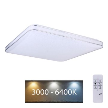 Globo 48406-48 - LED Szabályozható mennyezeti lámpa LASSY LED/48W/230V + távirányító