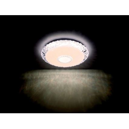 Globo - LED állítható fényerejű mennyezeti lámpa LED/40W/230V 2700-6500K átm. 50 cm Wi-Fi Tuya + távirányító