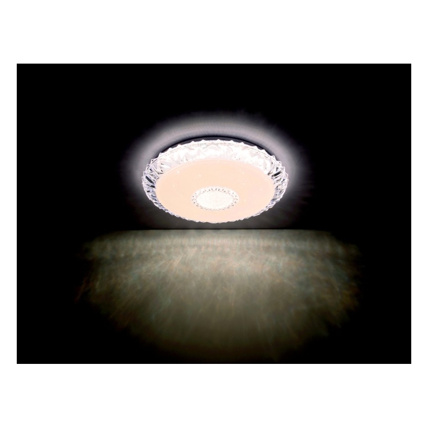 Globo - LED állítható fényerejű mennyezeti lámpa LED/40W/230V 2700-6500K átm. 50 cm Wi-Fi Tuya + távirányító