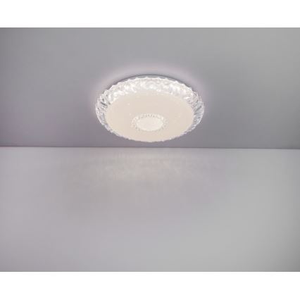 Globo - LED állítható fényerejű mennyezeti lámpa LED/40W/230V 2700-6500K átm. 50 cm Wi-Fi Tuya + távirányító