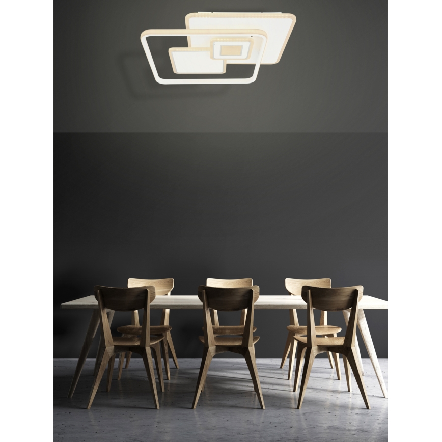 Globo - LED Dimmelhető mennyezeti lámpa LED/50W/230V 3000-6000K + távirányító