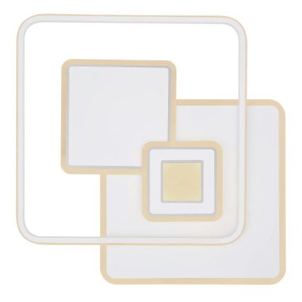 Globo - LED fényerőszabályozható mennyezeti lámpatest LED/50W/230V 2700-6000K Wi-Fi Tuya 50,3x50,3 cm + távirányító