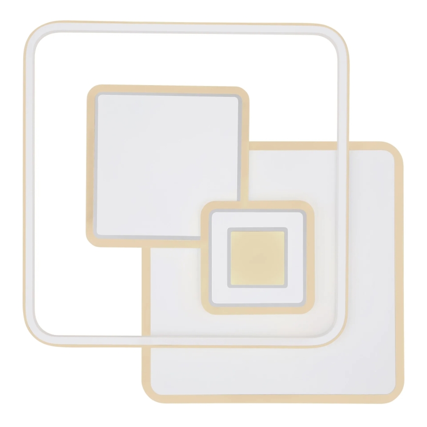 Globo - LED fényerőszabályozható mennyezeti lámpatest LED/50W/230V 2700-6000K Wi-Fi Tuya 50,3x50,3 cm + távirányító
