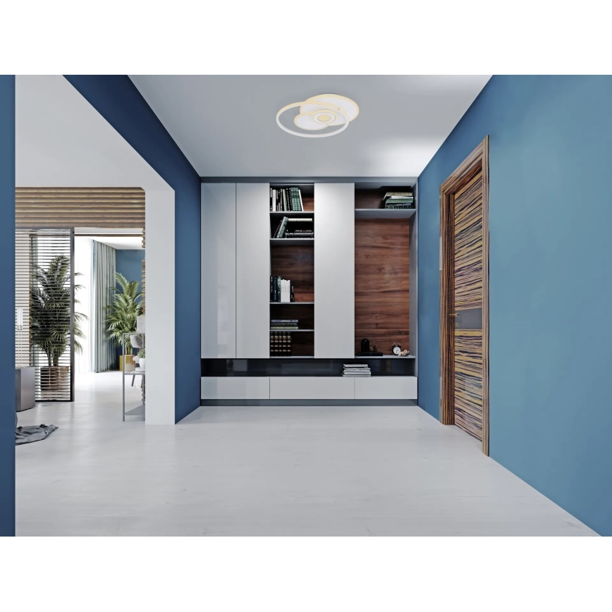 Globo - LED dimmelhető mennyezeti lámpa LED/50W/230V 2700-6000K Wi-Fi Tuya 46x54,5 cm + távirányító