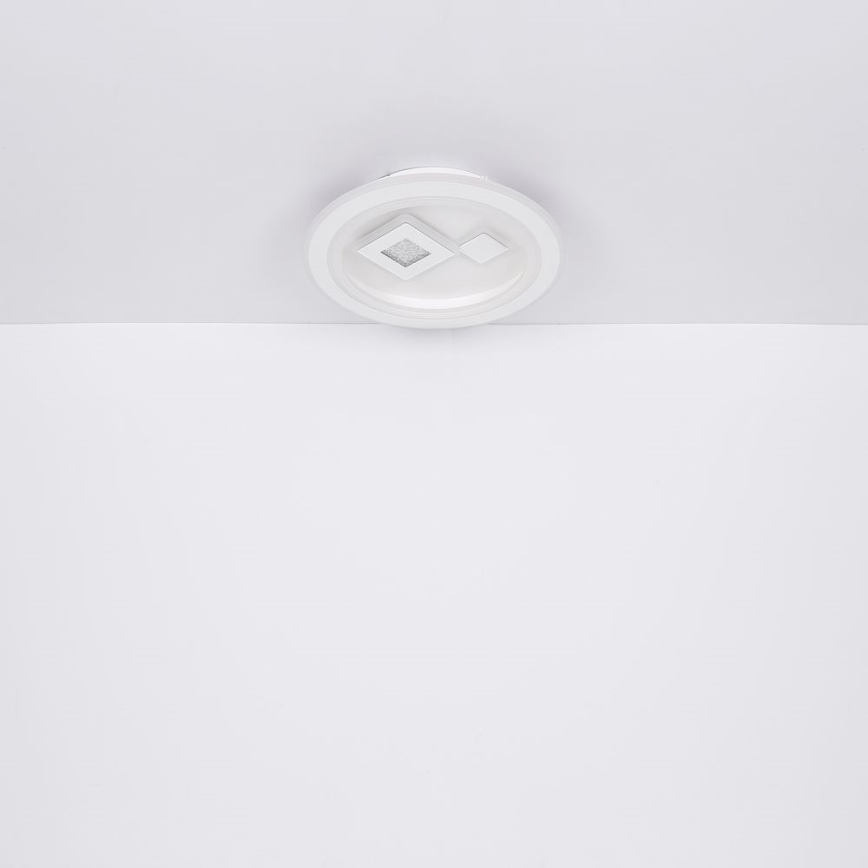 Globo - LED dimmelhető mennyezeti lámpa LED/40W/230V 2700-6500K + távirányító