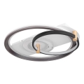 Globo 48459-46 - LED dimmelhető mennyezeti lámpa ANI LED/46W/230V 2700-6000K 48x52 cm + távirányító