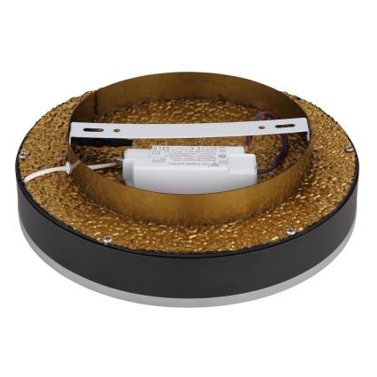 Globo - LED Mennyezeti lámpa LED/24W/230V á. 30 cm fekete