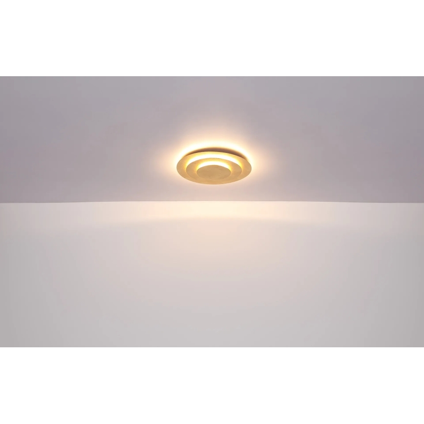 Globo - LED mennyezeti lámpatest, 18W, 230V, 3000K, átm. 18 cm, arany