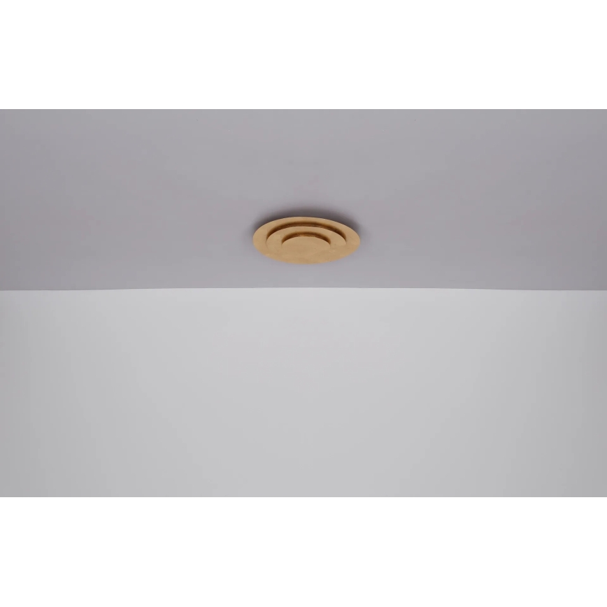 Globo - LED mennyezeti lámpatest, 18W, 230V, 3000K, átm. 18 cm, arany