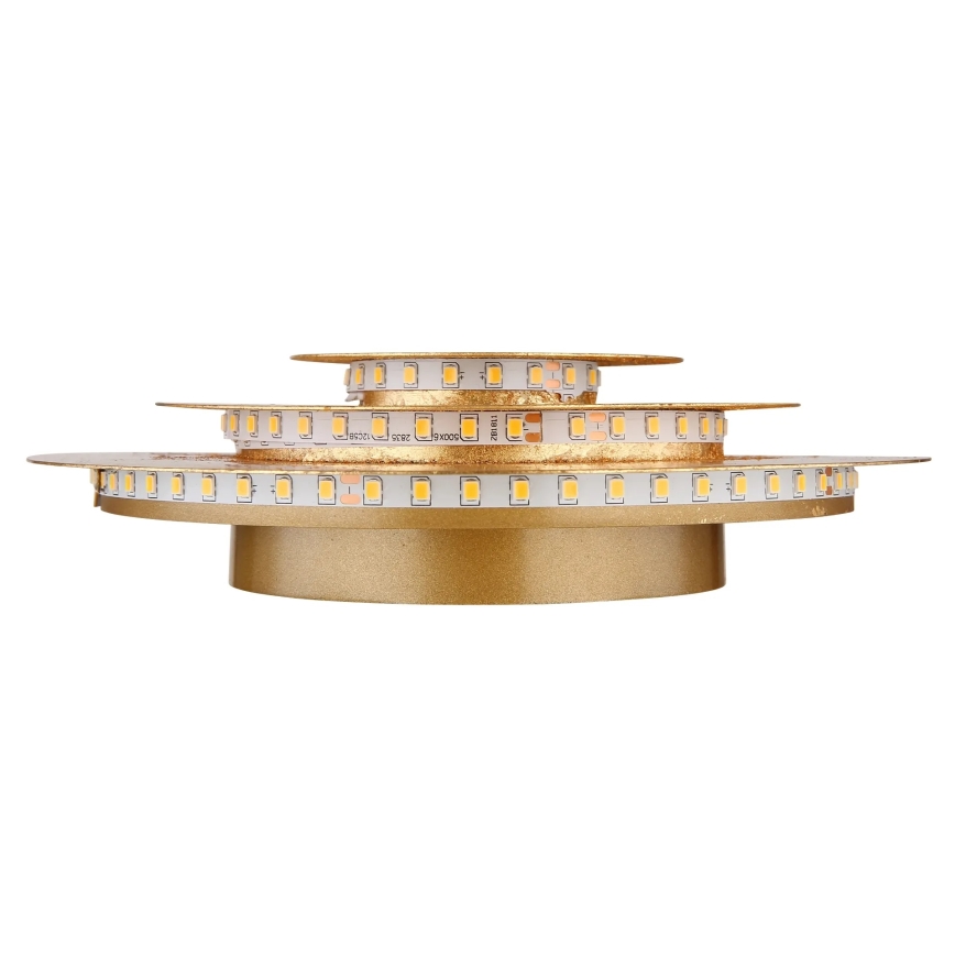 Globo - LED mennyezeti lámpatest, 18W, 230V, 3000K, átm. 18 cm, arany