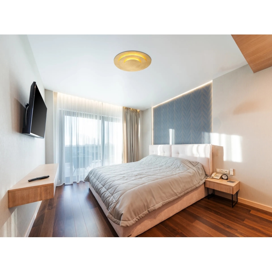 Globo - LED mennyezeti lámpa LED/24W/230V 3000K átm. 35 cm arany