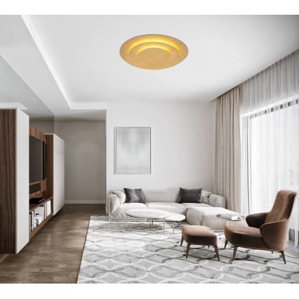 Globo - LED mennyezeti lámpa LED/40W/230V 3000K átm. 49 cm arany