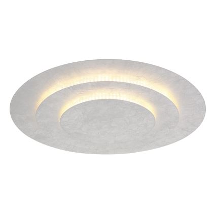 Globo - LED mennyezeti lámpa, 40 W, 230 V, 3000 K, Ø 49 cm, ezüst