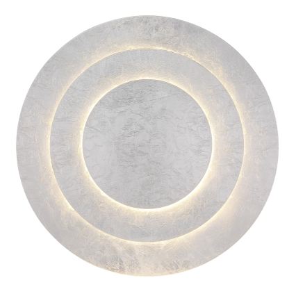 Globo - LED mennyezeti lámpa, 40 W, 230 V, 3000 K, Ø 49 cm, ezüst