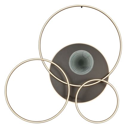 Globo - LED dimmelhető mennyezeti lámpa LED/70W/230V 2700-6500K arany + távirányító