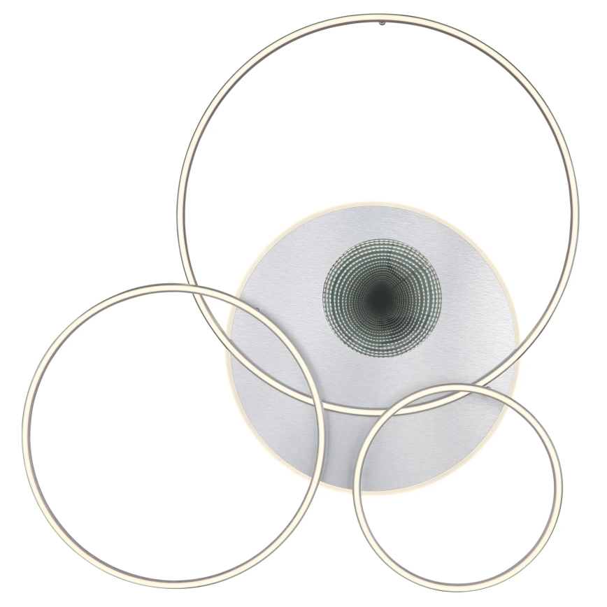 Globo - Dimmelhető LED mennyezeti lámpa LED/70W/230V 2700-6500K Wi-Fi Tuya matt króm + távirányítóval