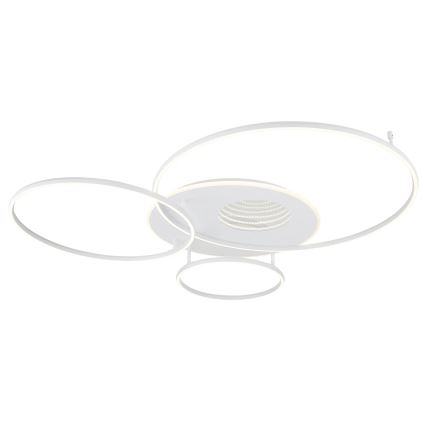 Globo - LED Fényerőszabályozható mennyezeti lámpatest LED/70W/230V 2700-6500K 105x26,5 cm fehér + távirányító