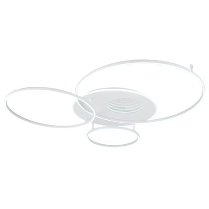 Globo - LED Fényerőszabályozható mennyezeti lámpatest LED/70W/230V 2700-6500K 105x26,5 cm fehér + távirányító
