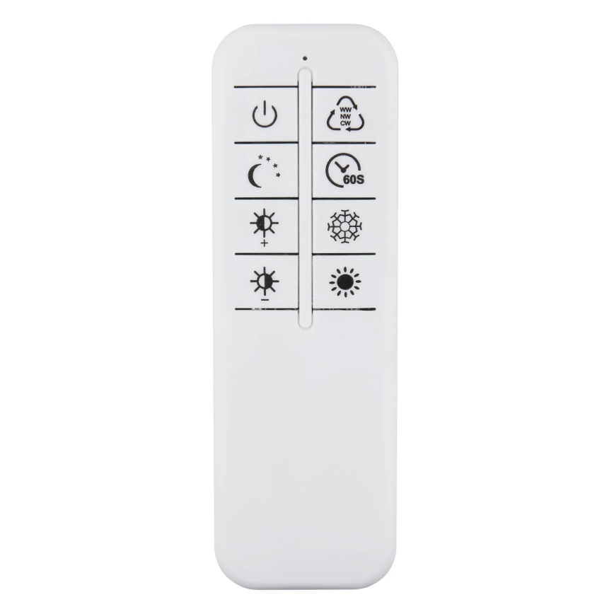 Globo - LED Fényerőszabályozható mennyezeti lámpatest LED/70W/230V 2700-6500K 105x26,5 cm fehér + távirányító