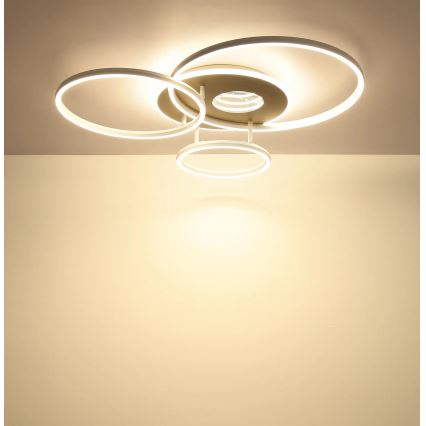 Globo - dimmelhető LED mennyezeti lámpa LED/40W/230V 2700-6500K 70x80,7 cm + távirányító