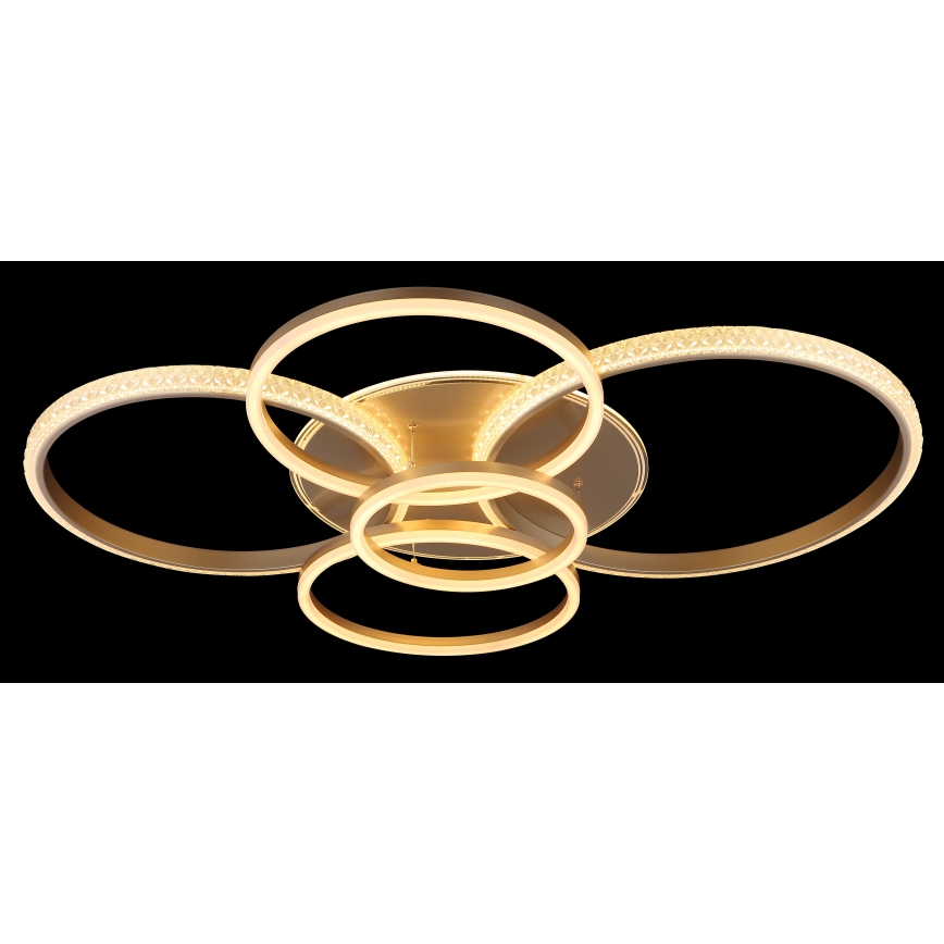 Globo - LED Mennyezeti lámpa LED/70W/230V 3000K 88x110 cm bézs