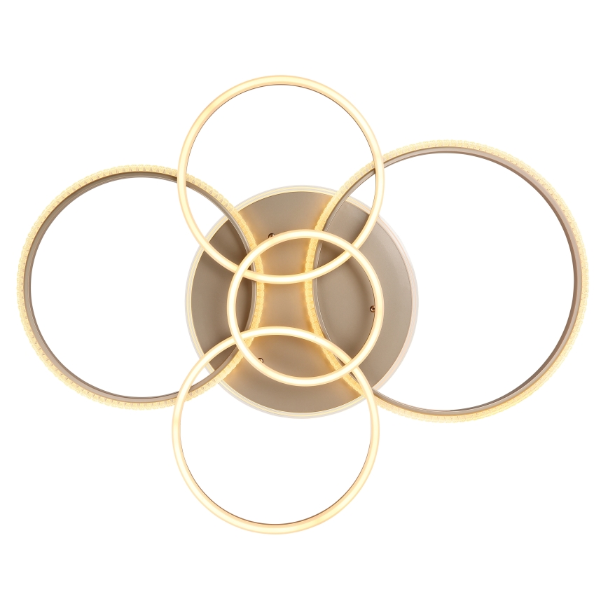 Globo - LED Mennyezeti lámpa LED/70W/230V 3000K 88x110 cm bézs