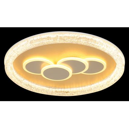 Globo - LED mennyezeti lámpa LED/40W/230V 3000K átm. 49,5 cm arany