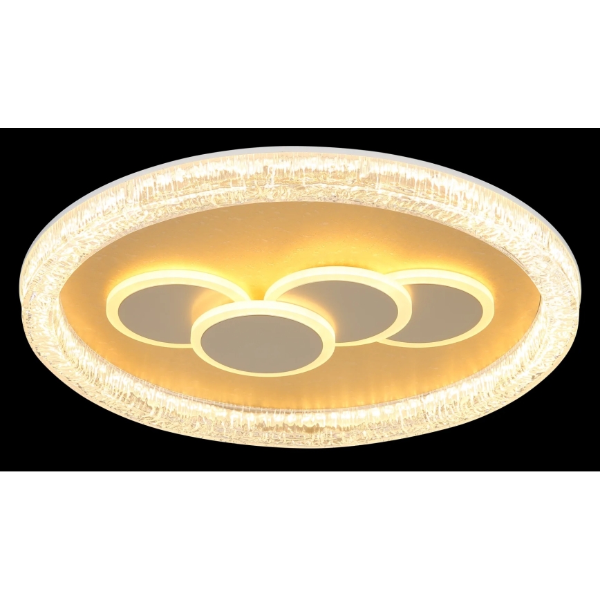Globo - LED mennyezeti lámpa LED/40W/230V 3000K átm. 49,5 cm arany