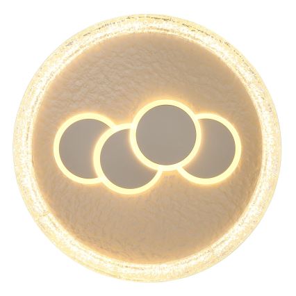 Globo - LED mennyezeti lámpa LED/40W/230V 3000K átm. 49,5 cm arany