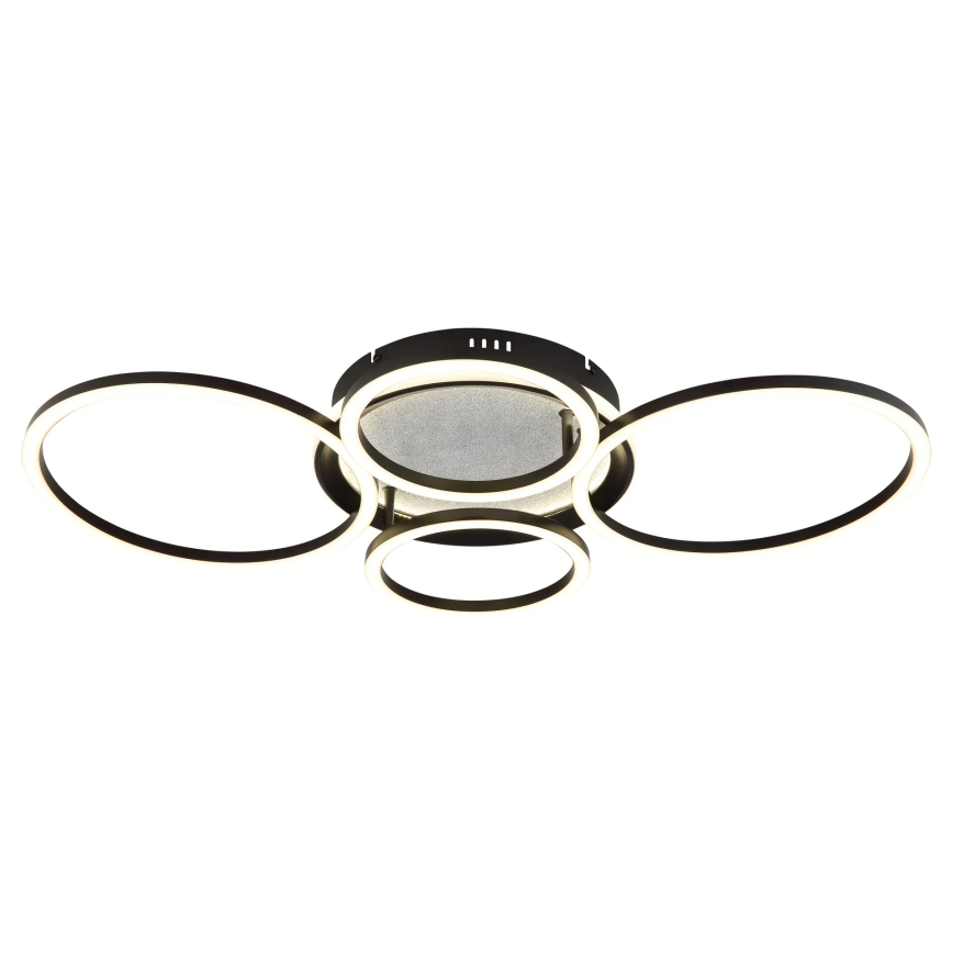Globo - LED mennyezeti lámpa LED/40W/230V 4000K 72x52 cm fekete