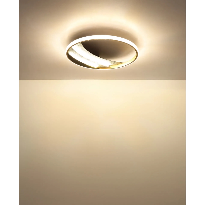 Globo - LED mennyezeti lámpatest LED/24W/230V 3000/4000/6000K átm. 41 cm aranyszínű