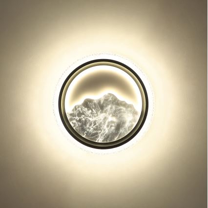 Globo - LED mennyezeti lámpatest LED/28W/230V, választható 3000/4200/6000 K, átm. 39,5 cm, ezüstszínű