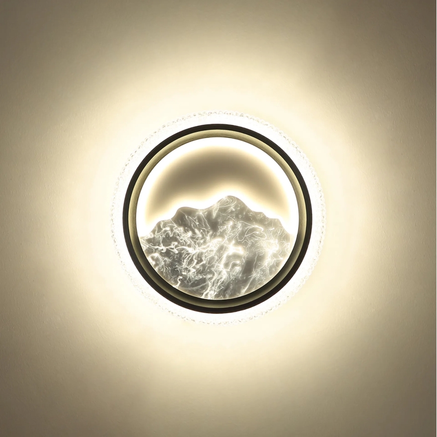 Globo - LED mennyezeti lámpatest LED/28W/230V, választható 3000/4200/6000 K, átm. 39,5 cm, ezüstszínű