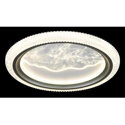 Globo - LED mennyezeti lámpatest LED/28W/230V, választható 3000/4200/6000 K, átm. 39,5 cm, ezüstszínű