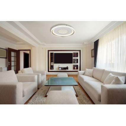 Globo - LED állítható fényerejű mennyezeti lámpa LED/48W/230V 2700-6000K átm. 48 cm + távirányító