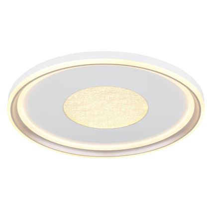 Globo - LED dimmelhető mennyezeti lámpa LED/60W/230V 2700-6000K átm. 59 cm fehér/krémszínű + távirányító