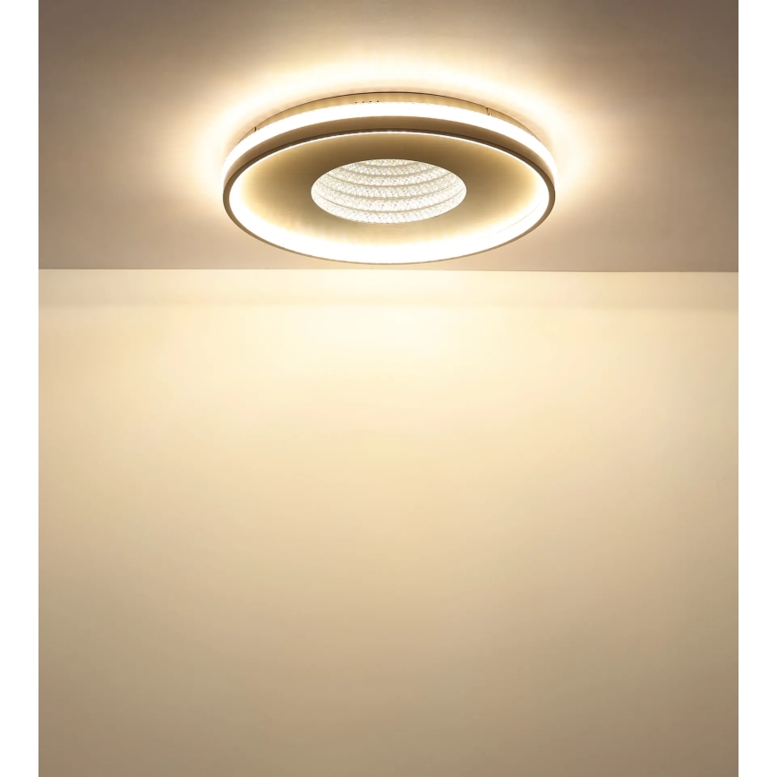 Globo - Dimmelhető LED mennyezeti lámpa LED/40W/230V 2700-6500K átm. 50,5 cm + távirányítóval