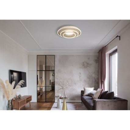 Globo - LED mennyezeti lámpa LED/40W/230V 3000/4000/6000K átm. 51 cm bézs