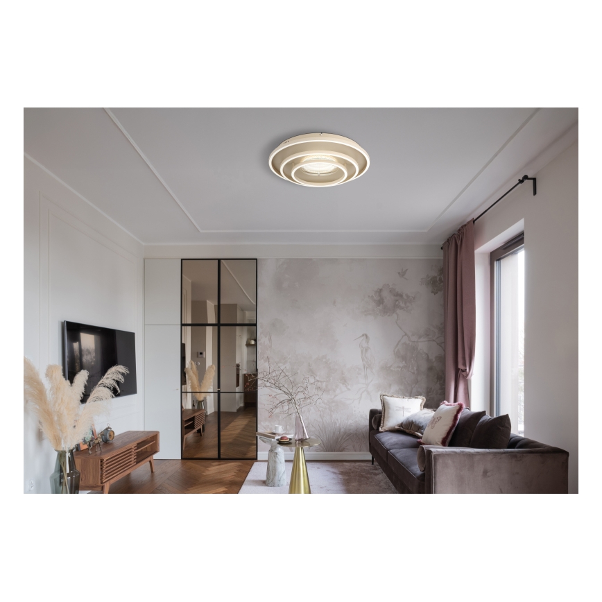 Globo - LED mennyezeti lámpa LED/40W/230V 3000/4000/6000K átm. 51 cm bézs