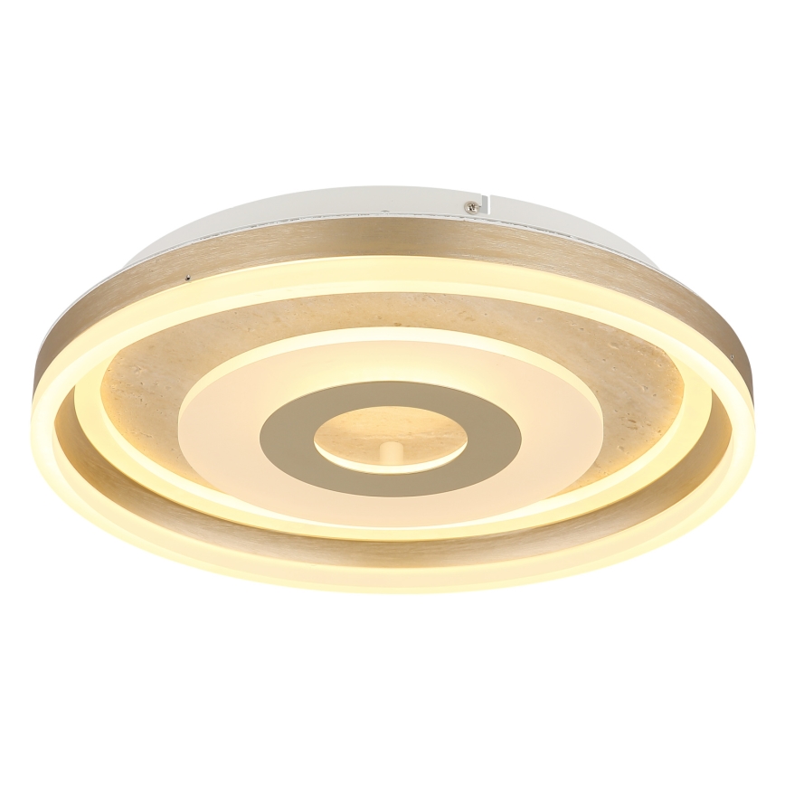 Globo - LED mennyezeti lámpatest LED/24W/230V 3000K Ø 40 cm travertin