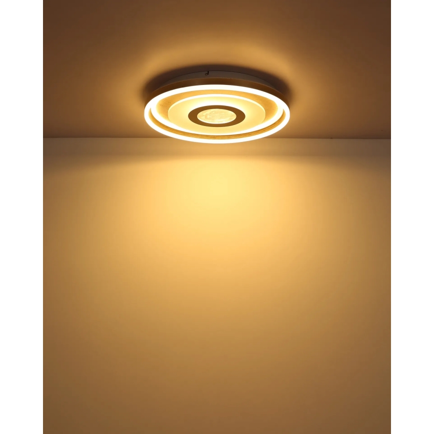 Globo - LED mennyezeti lámpa LED/40W/230V 3000K ø 50 cm travertin