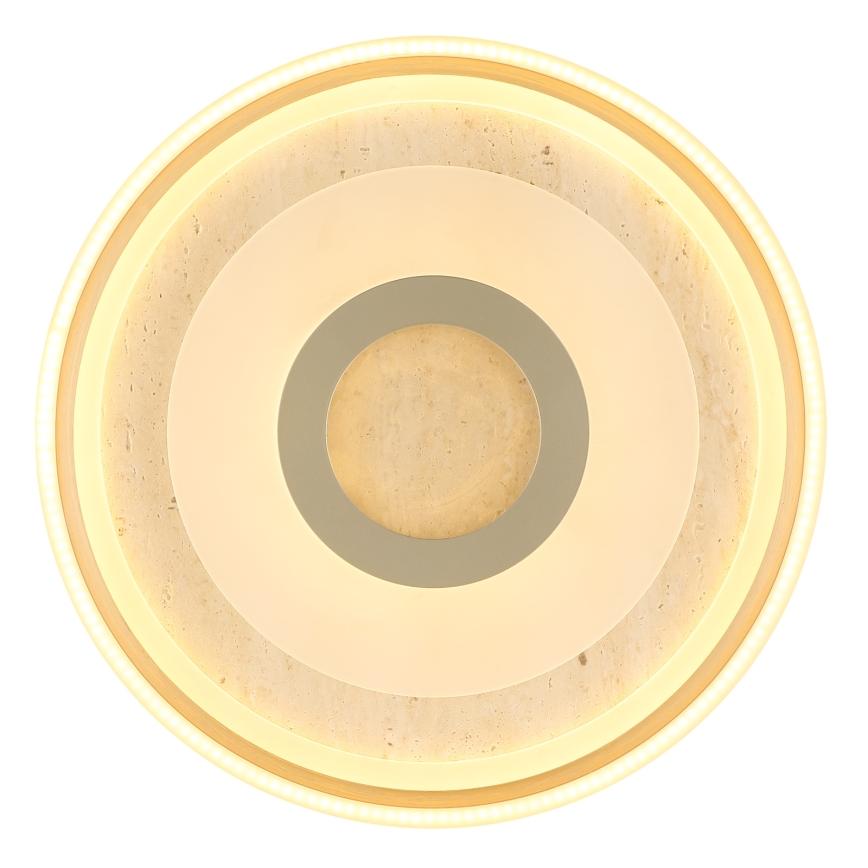 Globo - LED mennyezeti lámpa LED/40W/230V 3000K ø 50 cm travertin