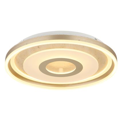 Globo - LED mennyezeti lámpa LED/40W/230V 3000K ø 50 cm travertin