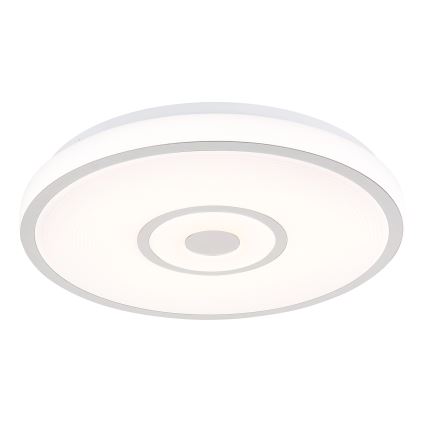 Globo - LED mennyezeti lámpatest, LED/24W/230V, 3000/4000/6000K, átm. 38 cm, fehér/matt króm