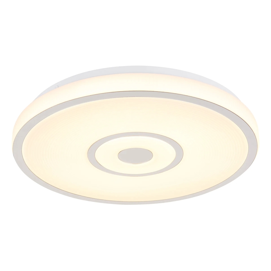 Globo - LED mennyezeti lámpatest, LED/24W/230V, 3000/4000/6000K, átm. 38 cm, fehér/matt króm