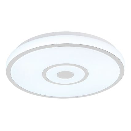 Globo - LED mennyezeti lámpatest, LED/24W/230V, 3000/4000/6000K, átm. 38 cm, fehér/matt króm