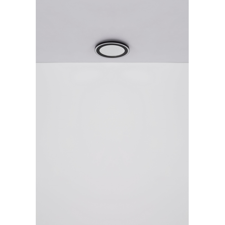 Globo - LED Mennyezeti lámpa LED/24W/230V 4000K átm. 34 cm fekete