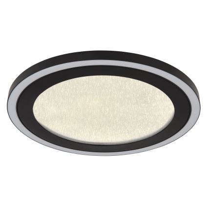 Globo - LED Mennyezeti lámpa LED/24W/230V 4000K átm. 34 cm fekete