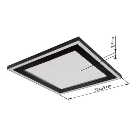 Globo - LED Mennyezeti lámpa LED/24W/230V 4000K